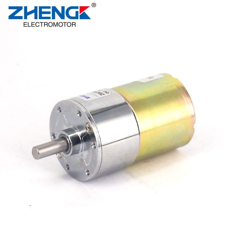 37mm Diameter Electric Gearmotor-ZGA37RG-Centric Shaft