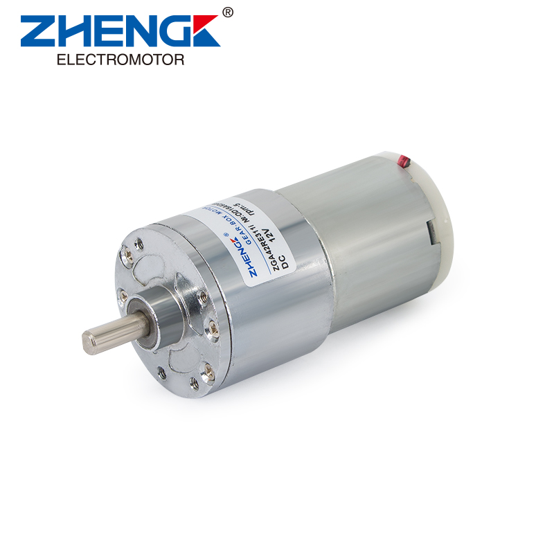 DC Brushed Motor 380-D42mm Gearhead-Centric Shaft-ZGA42RE