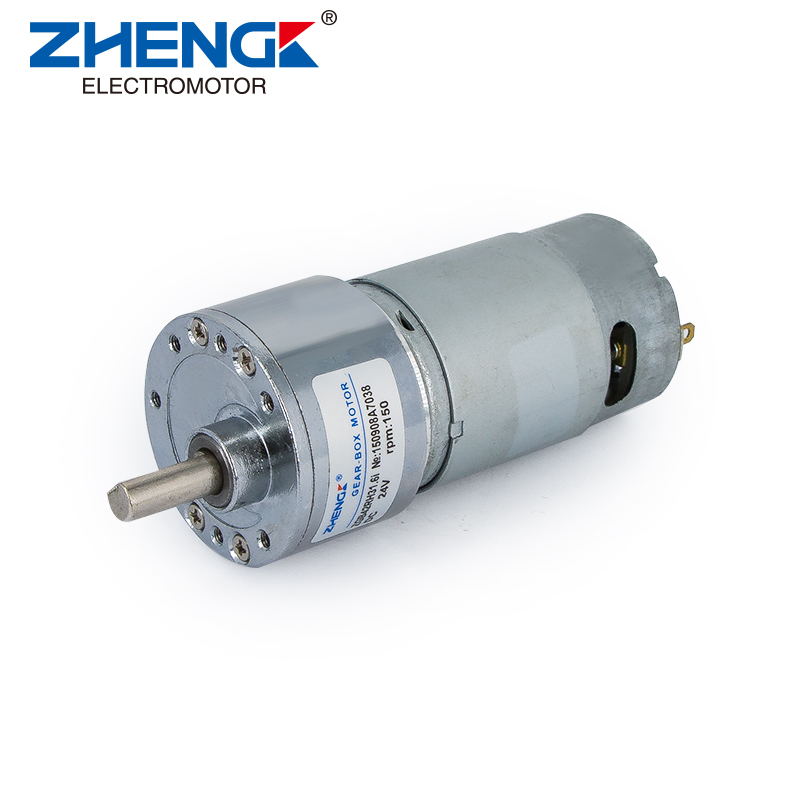 D42 Gearhead+555 Brushed DC Motor-EccentricShaft-RoundFlange-ZGB42RH