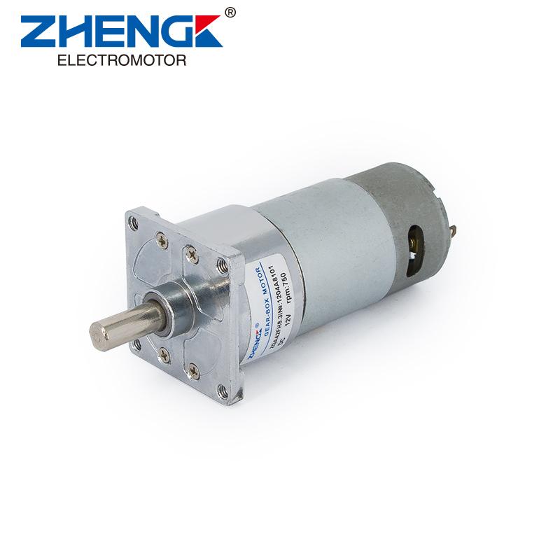 D42 Gearhead+555 Brushed DC Motor-CentricShaft-SquareFlange-ZGA42FH