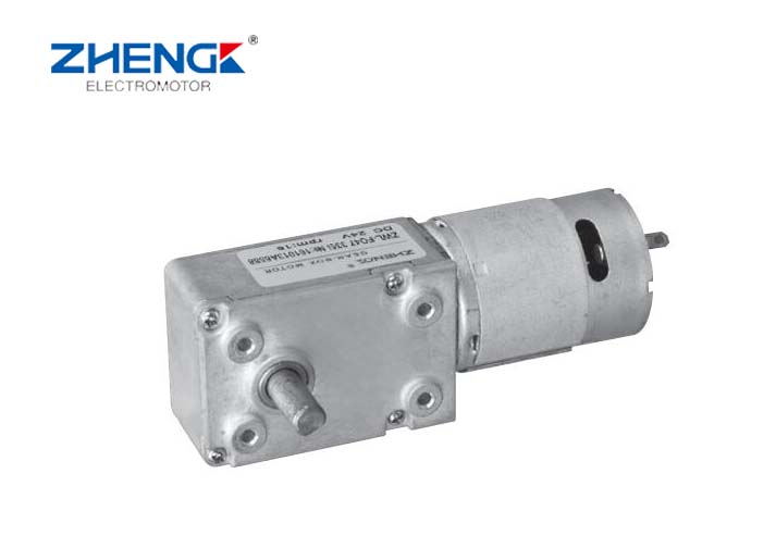 DC Worm Gear Motor Brushed Rs385-ZWL-47FO